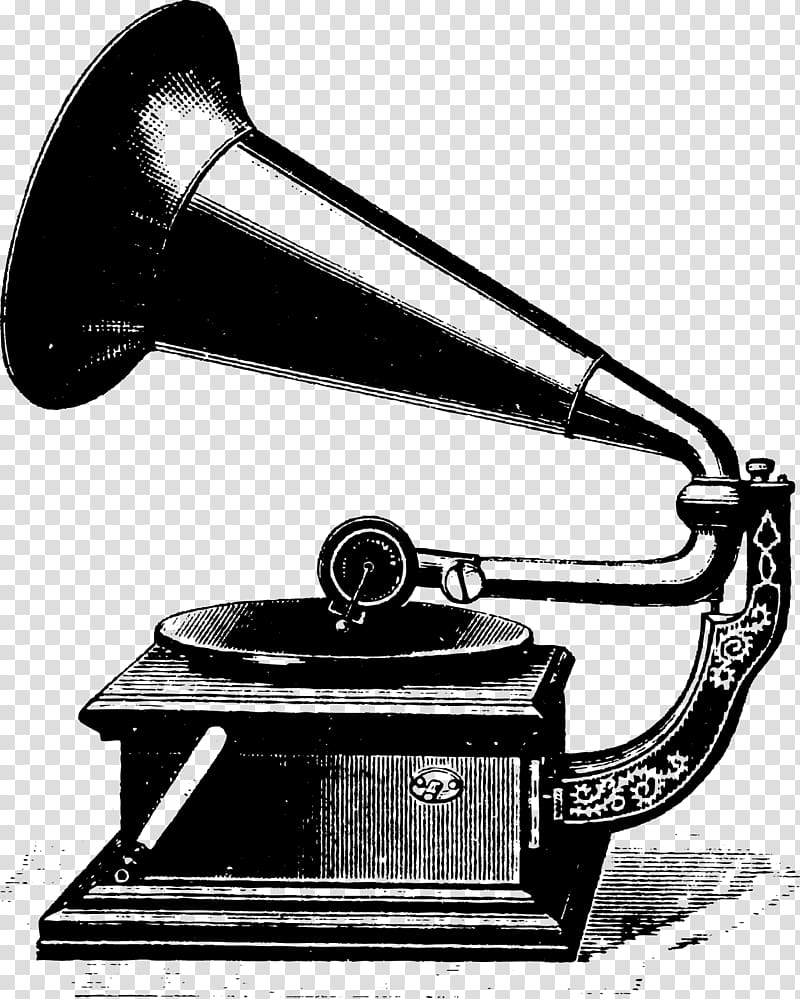 Phonograph record Antique , speaker transparent background PNG clipart