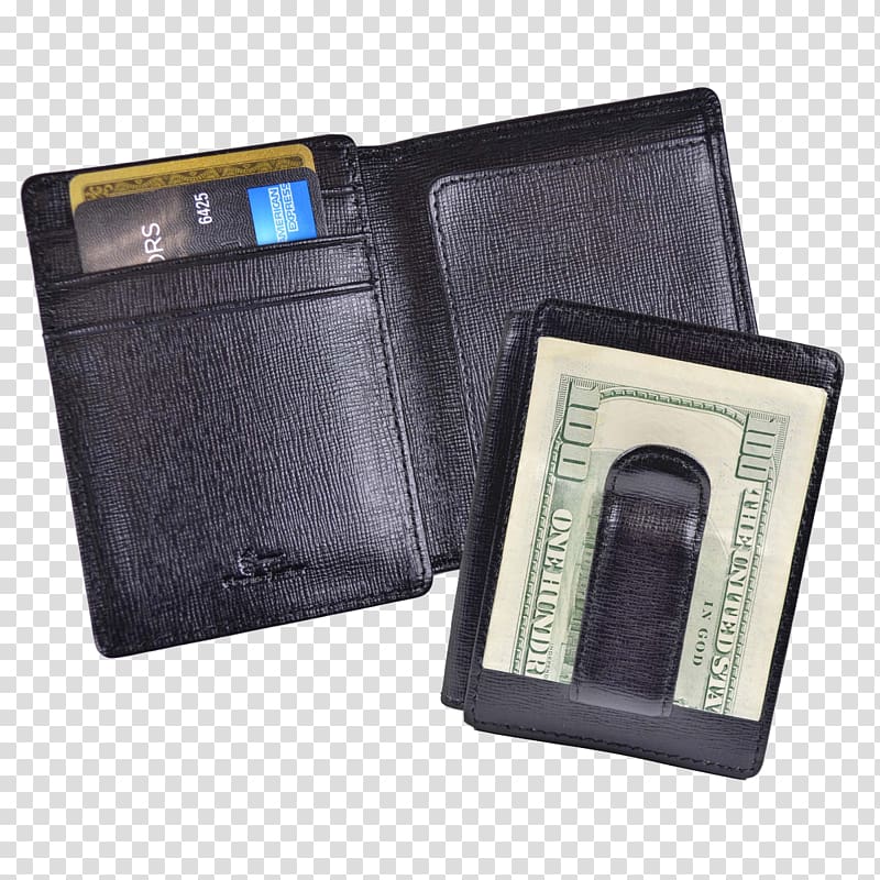 Money clip Wallet Leather Pocket Credit card, Wallet transparent background PNG clipart