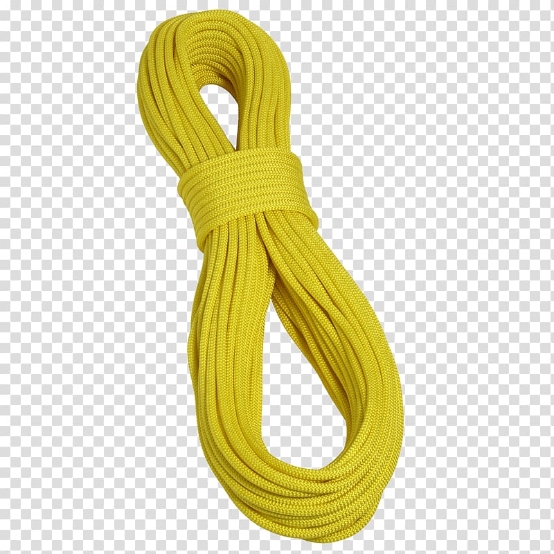 Dynamic rope Rock climbing Edelrid Belaying, rope transparent background PNG clipart