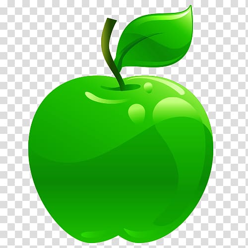 Granny Smith Apple Cartoon, Cartoon apples transparent background PNG clipart