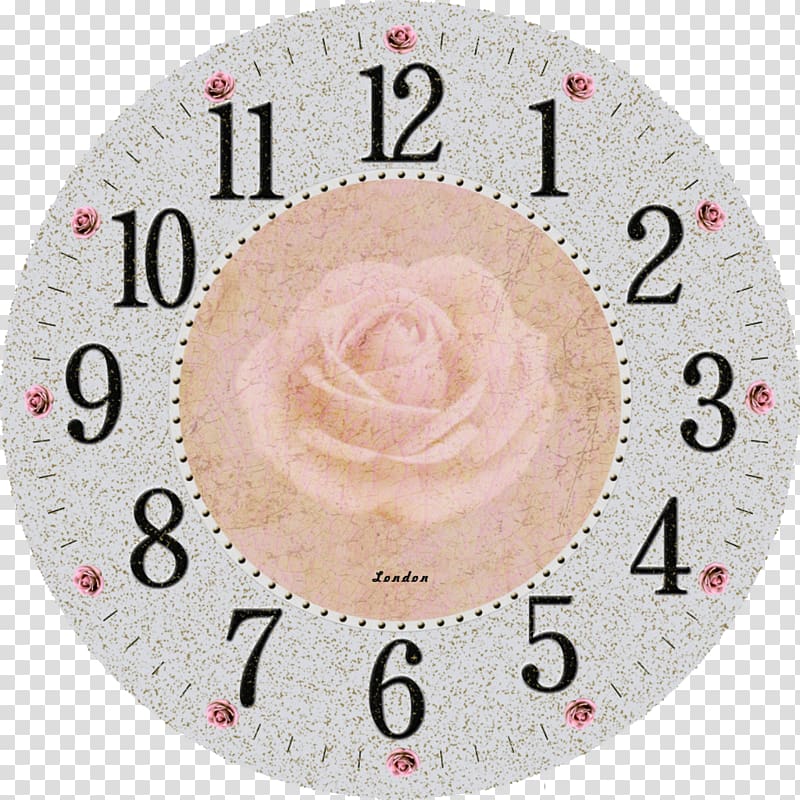 Projection clock Wall La Crosse Technology Westclox, Rose Clock transparent background PNG clipart