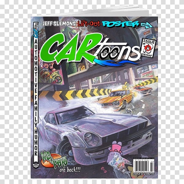 CARtoons Magazine Comics, rust in peace cover transparent background PNG clipart