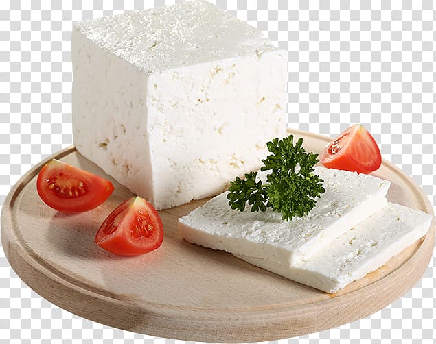 Bryndza Goat cheese Queso blanco Feta, Beyaz Peynir transparent background PNG clipart