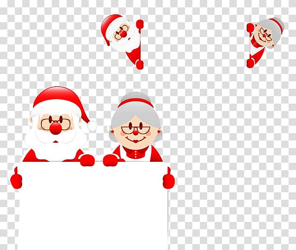 Santa Claus Christmas, Santa Claus element transparent background PNG clipart