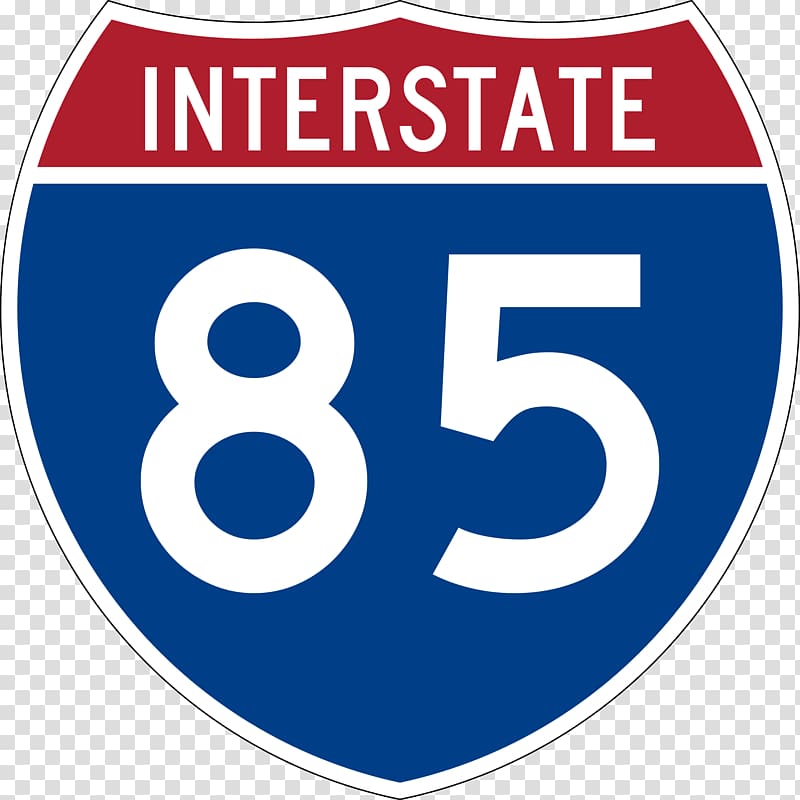 Interstate 85 Interstate 40 Interstate 95 Interstate 65 Interstate 55, road transparent background PNG clipart