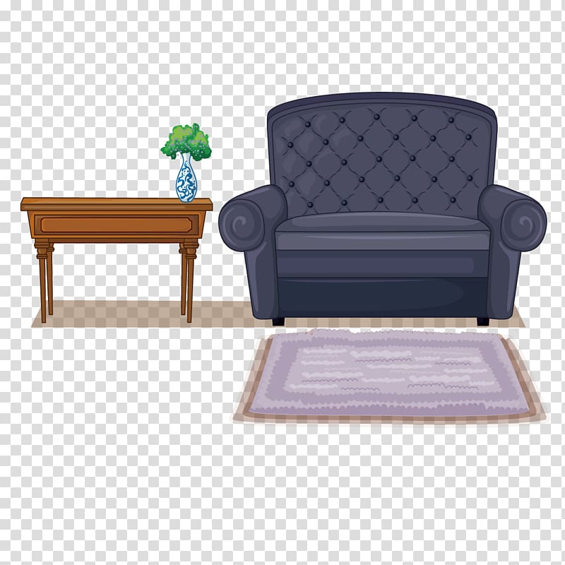 Couch Chair Living room Fauteuil, Armchair transparent background PNG clipart