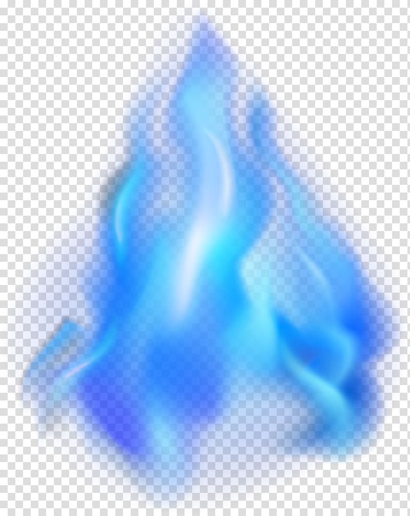 Blue flame , Flame Blue Heat, Blue simple flame effect element