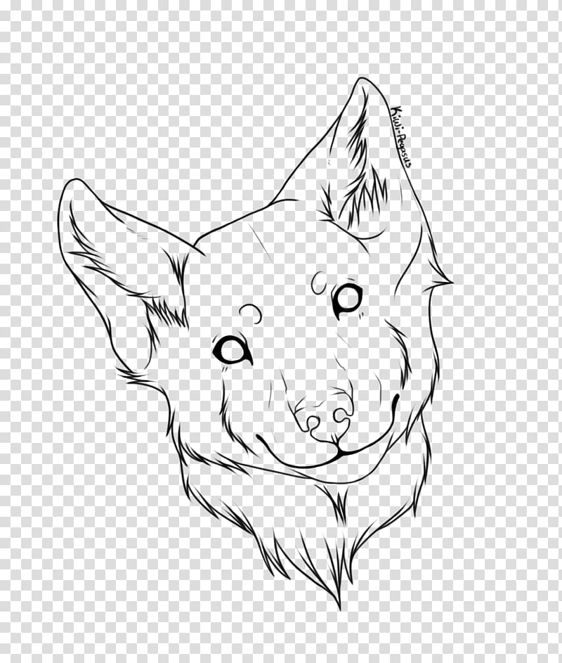 Line art Whiskers Dog Drawing Sketch, pegasus outline transparent background PNG clipart