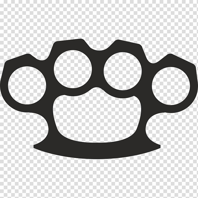 Brass Knuckles Weapon Tattoo Sticker, weapon transparent background PNG clipart