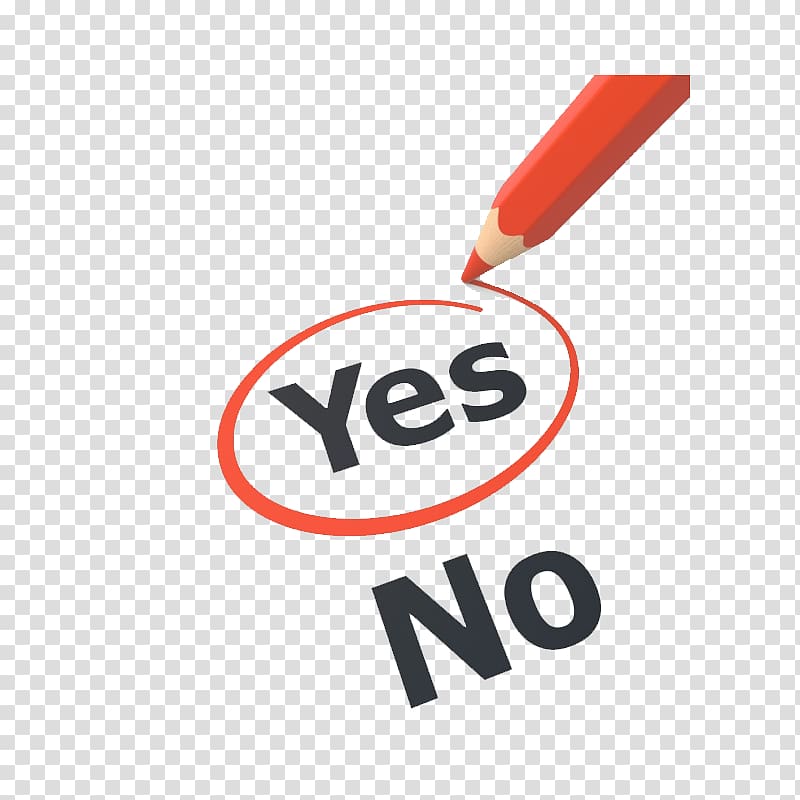 Yes and no Leadership, YES and NO element transparent background PNG clipart