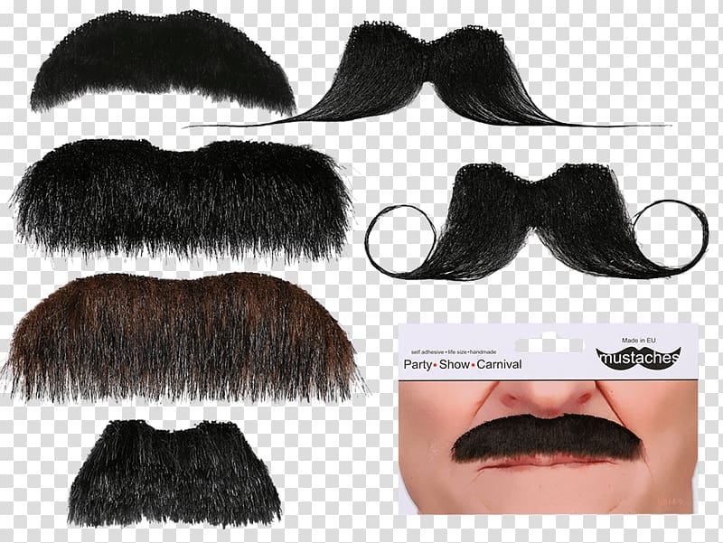 Moustache Adhesive tape Beard Practical joke, moustache transparent background PNG clipart