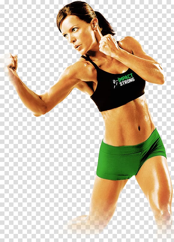Aerobic kickboxing Martial arts Impact Strong Aerobic exercise, Sexy women transparent background PNG clipart