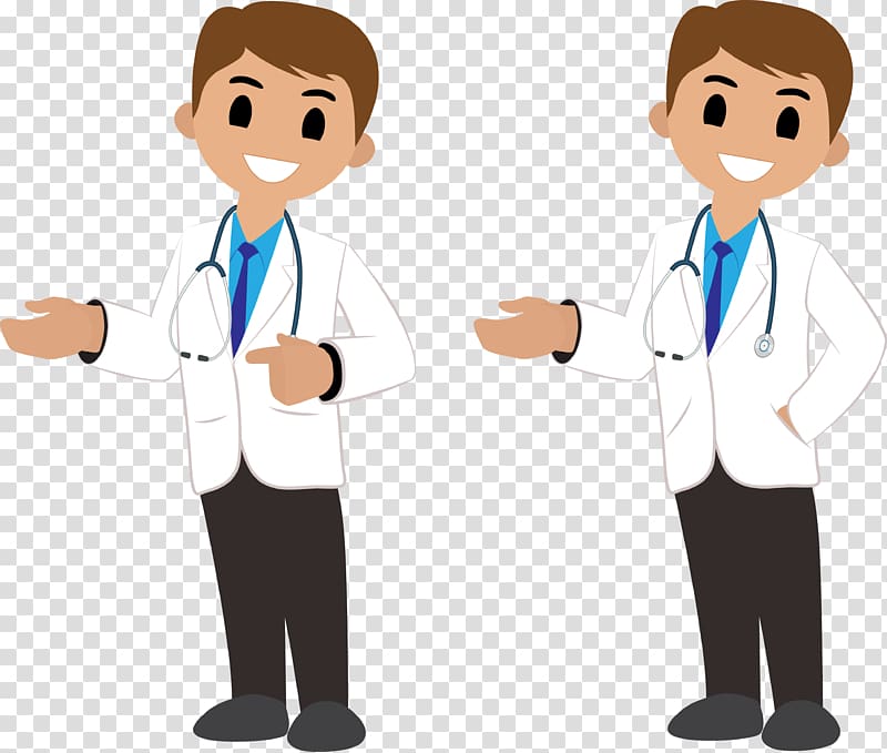 doctor using stethoscope clipart