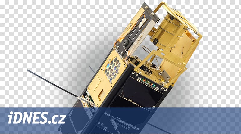 VZLUSat-1 CubeSat skCUBE Družica Orbit, xman transparent background PNG clipart