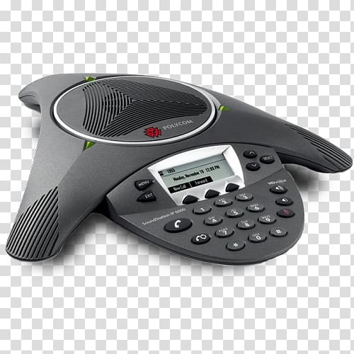 Polycom SoundStation IP 6000 Conference VoIP phone Polycom SoundStation 6000 Polycom SoundStation 7000 Session Initiation Protocol, Business transparent background PNG clipart