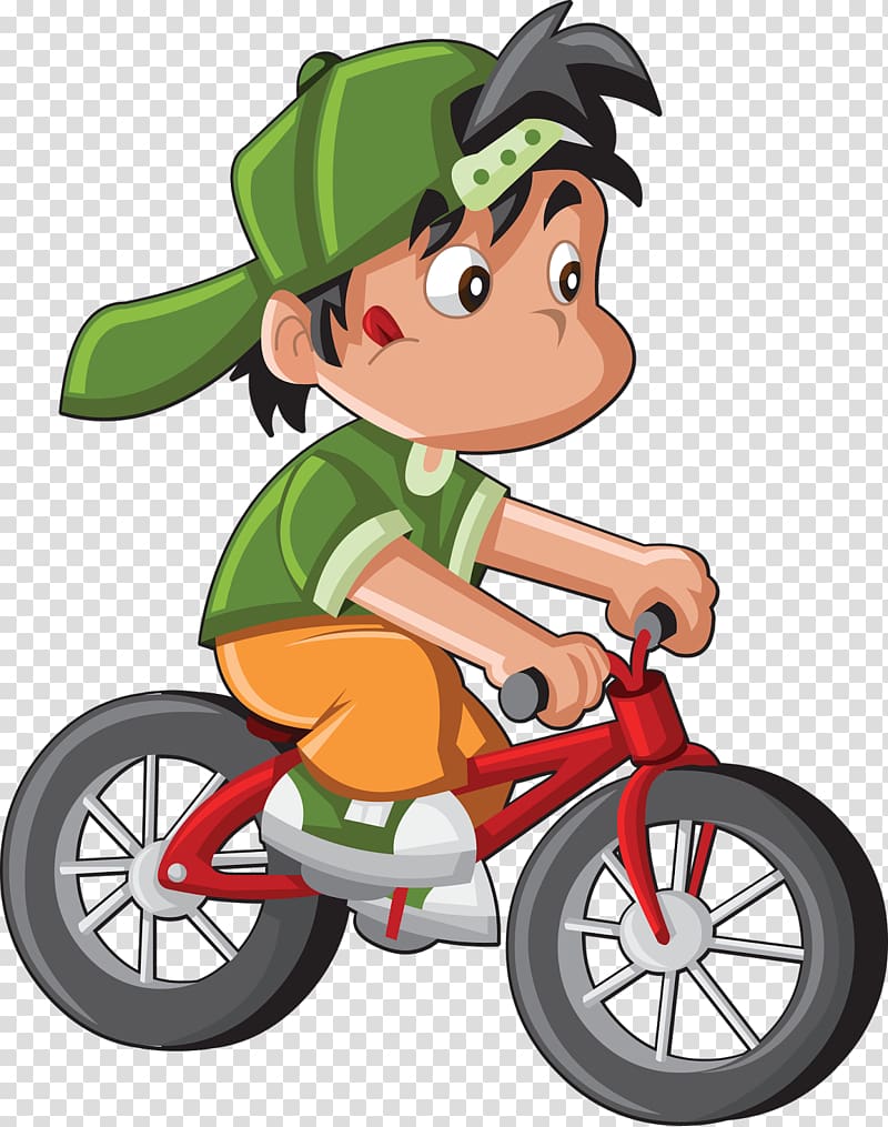 Bicycle Cycling Cartoon , cycling transparent background PNG clipart