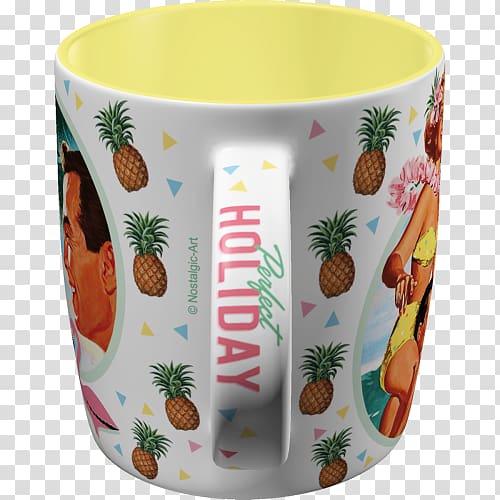 Mug Ceramic Coffee cup Teacup, retro nostalgia transparent background PNG clipart