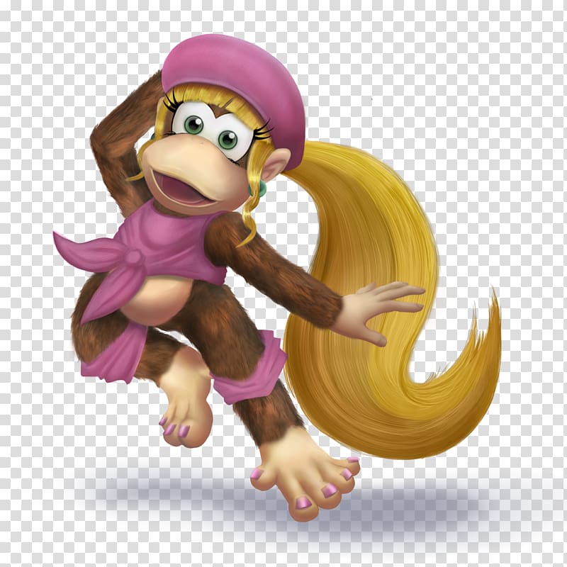 Donkey Kong Country 3: Dixie Kong\'s Double Trouble! Donkey Kong Country 2: Diddy\'s Kong Quest Super Smash Bros. for Nintendo 3DS and Wii U, donkey kong transparent background PNG clipart