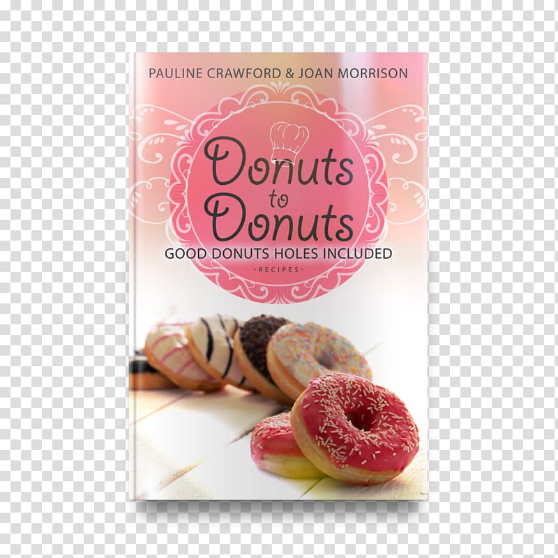 Donuts Book cover The Thatchery Country Restaurant, book transparent background PNG clipart