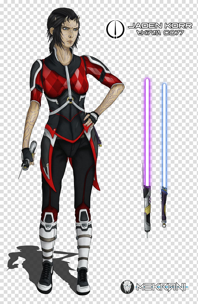 Star Wars Jedi Knight: Jedi Academy Jaden Korr Zabrak, action figure transparent background PNG clipart