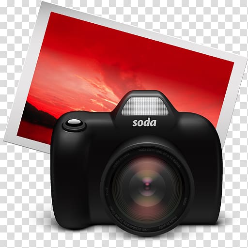 black Soda camera, multimedia digital camera cameras & optics, i transparent background PNG clipart