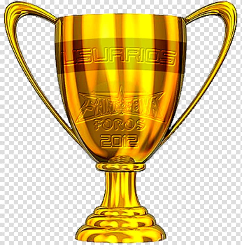 Commissioner\'s Trophy Gold medal Award , Trophy transparent background PNG clipart