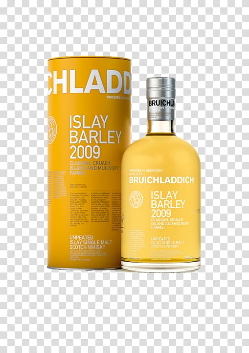 Whiskey Single malt whisky Single malt Scotch whisky Bruichladdich Scottish Barley The Classic Laddie Bruichladdich distillery, transparent background PNG clipart