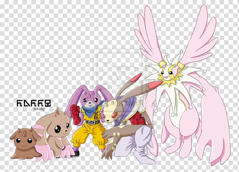 Lopmon Terriermon Cherubimon Digivolution Digimon Masters, others transparent background PNG clipart