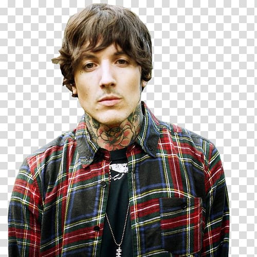 Oliver Sykes Bring Me the Horizon Sempiternal Tattoo Musician, neck Tattoo transparent background PNG clipart
