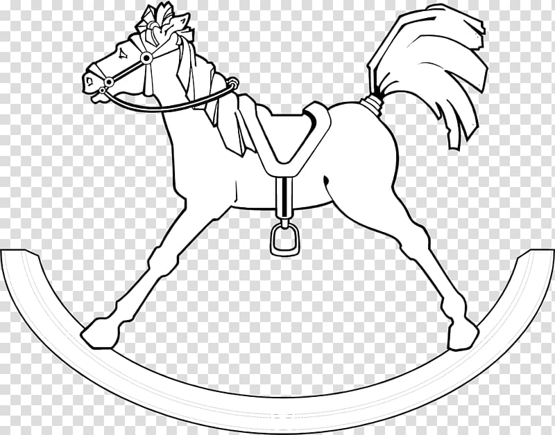 Rocking horse Pony Drawing, rocking horse transparent background PNG clipart