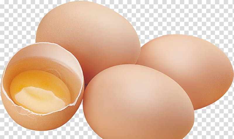 Chicken egg Yolk, egg transparent background PNG clipart