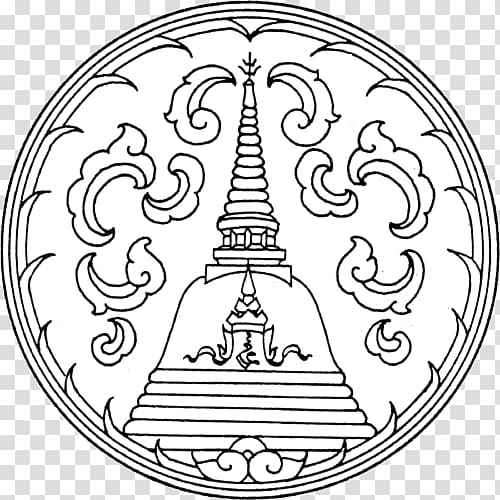 Phra Pathommachedi Suphan Buri Province Seals of the provinces of Thailand Stupa, Seal transparent background PNG clipart