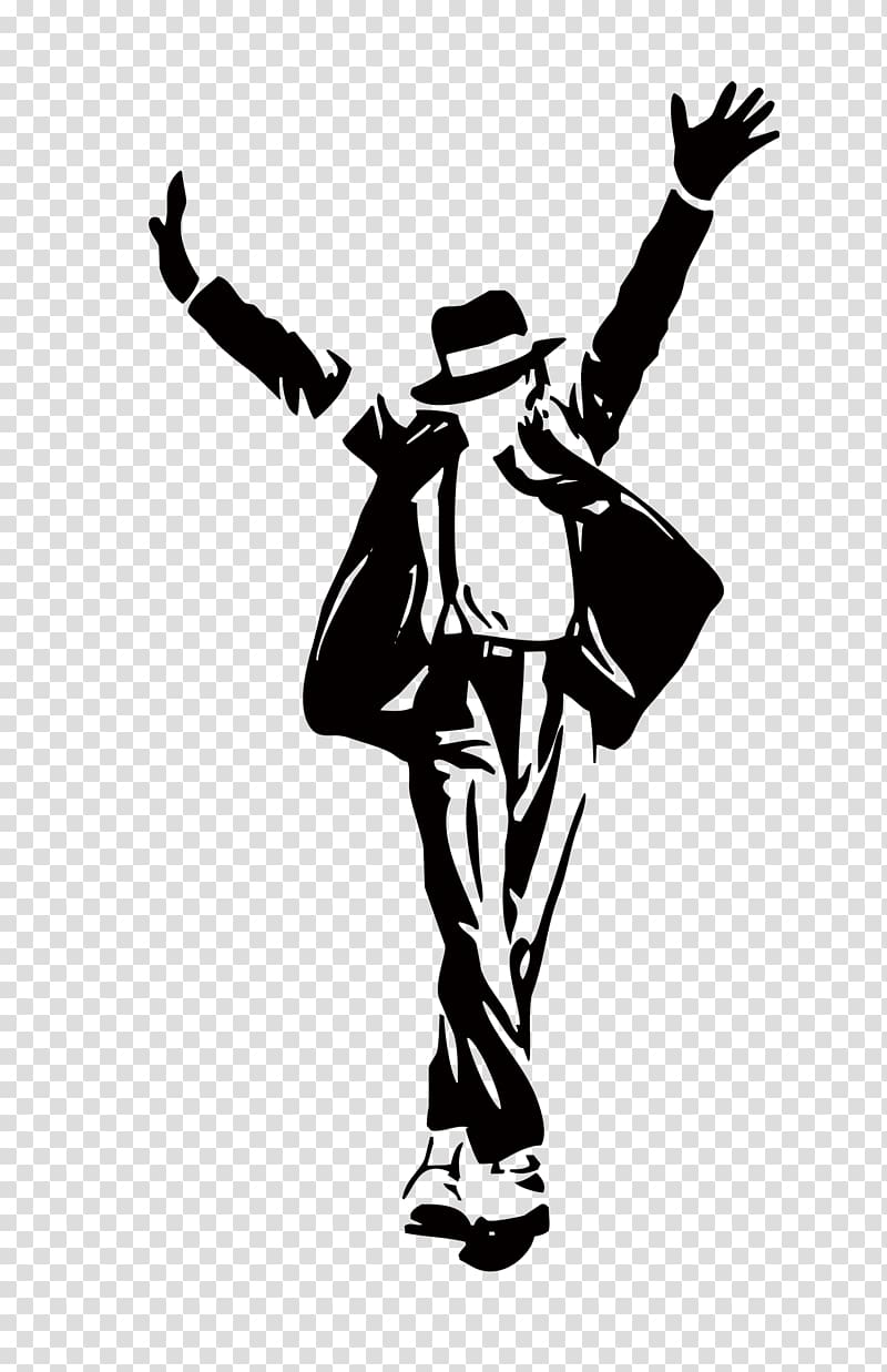 michael jackson silhouette transparent background PNG clipart