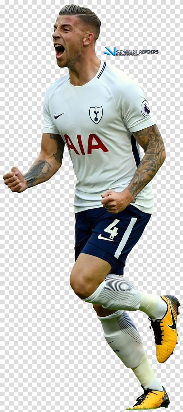 Toby Alderweireld Tottenham Hotspur F.C. Soccer player Jersey Football, football transparent background PNG clipart