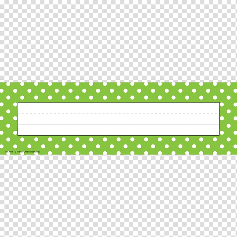 Name Plates & Tags Name tag Paper Polka dot Label, Border Trim transparent background PNG clipart