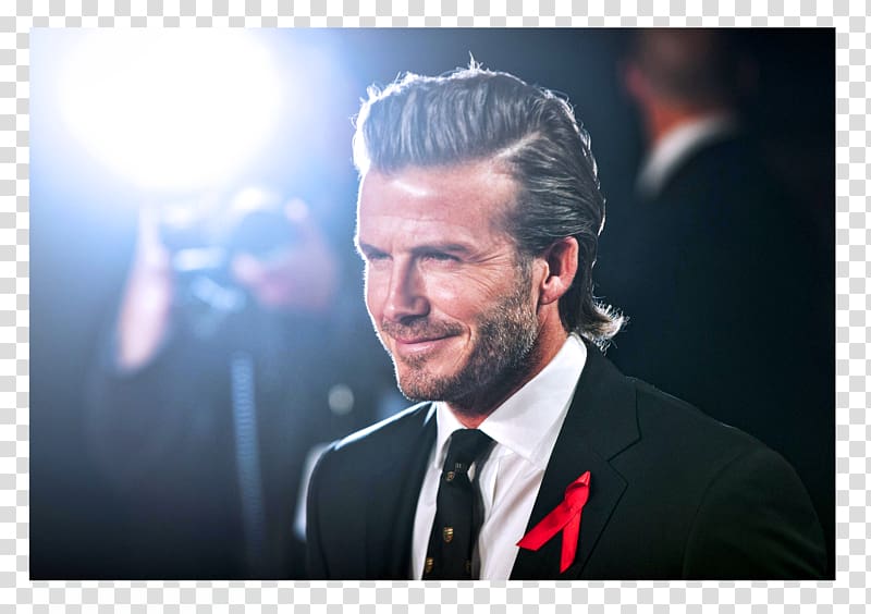 David Beckham Hairstyle Model Paris Saint-Germain F.C., model transparent background PNG clipart