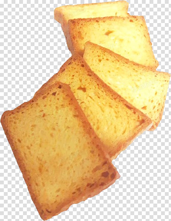 Toast Zwieback Rusk Bread, Rusk transparent background PNG clipart