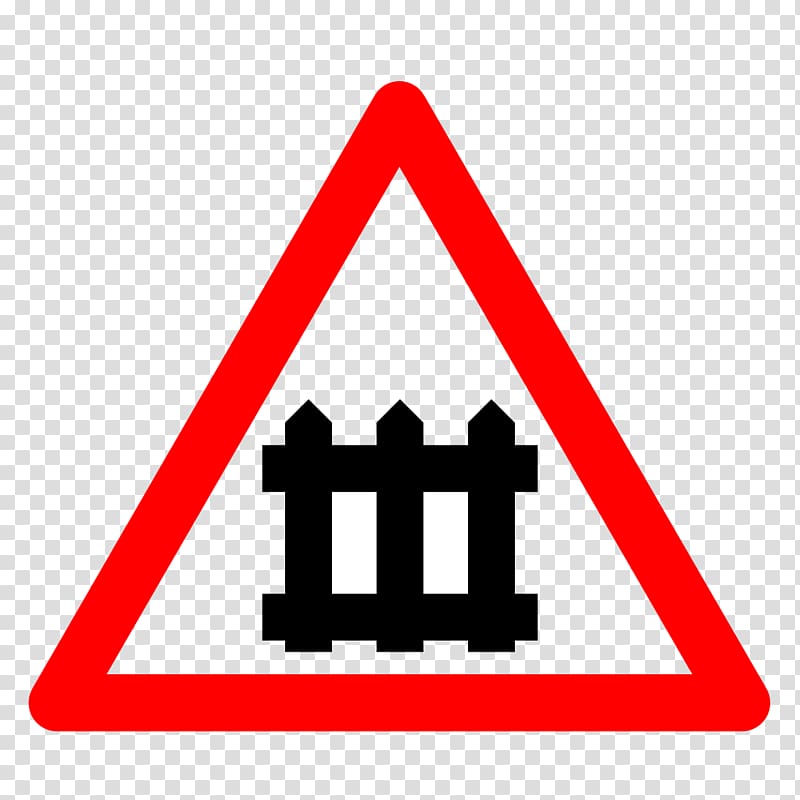 Level crossing Segnali di pericolo nella segnaletica verticale italiana Traffic sign railroad, others transparent background PNG clipart