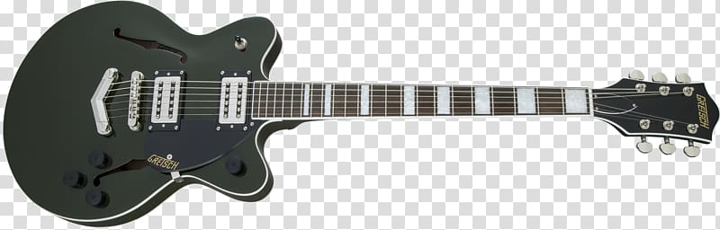 Gretsch G2622T Streamliner Center Block Double Cutaway Electric Guitar Semi-acoustic guitar Bigsby vibrato tailpiece, guitar transparent background PNG clipart