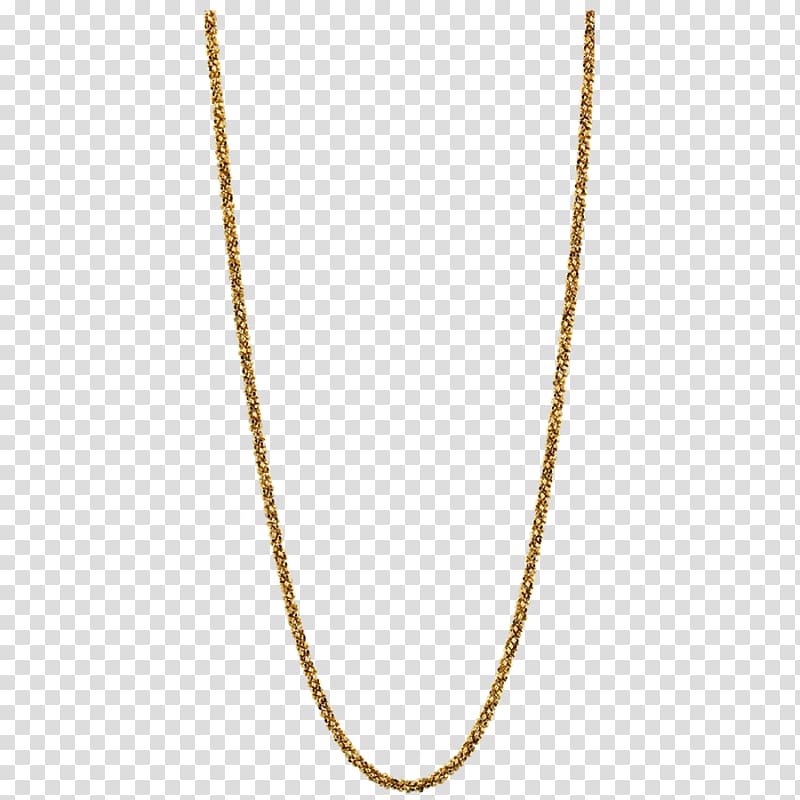 Jewellery chain Necklace Gold, golden chain transparent background PNG clipart