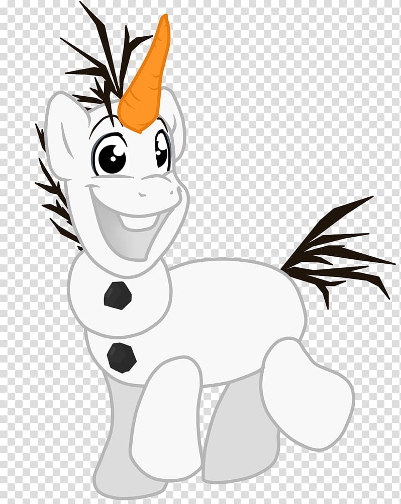 Hans Kristoff Elsa Olaf Pony, olaf transparent background PNG clipart