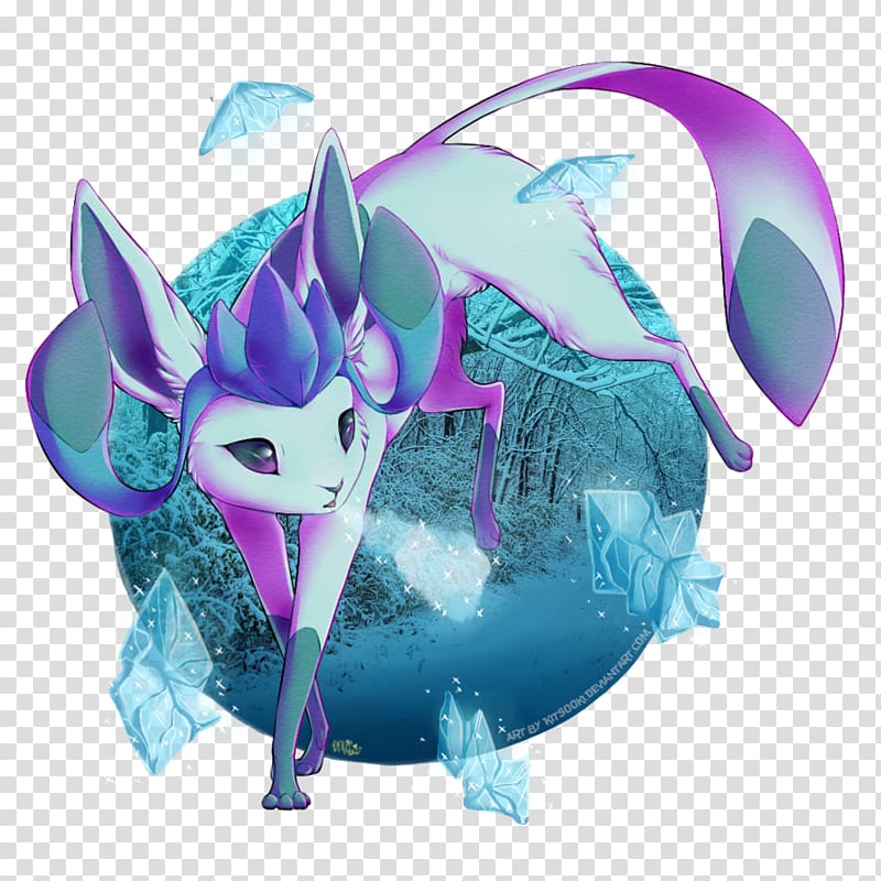 Glaceon Eevee Art Umbreon Jolteon, GlaCON transparent background PNG clipart