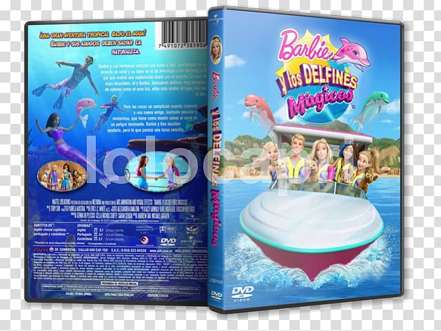 Barbie Advertising plastic Water Text, dolphin show transparent background PNG clipart