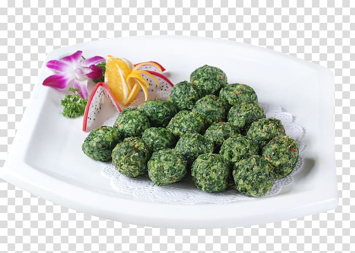 Glebionis coronaria Hot pot Vegetable Sweet potato Food, Vegetable balls transparent background PNG clipart