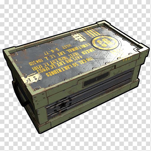 Ammunition box Rust Crate, ammunition transparent background PNG clipart