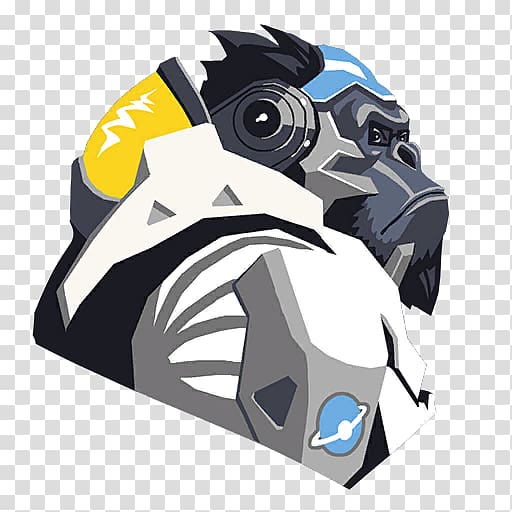 Overwatch Winston Desktop Bicycle Helmets Computer Icons, others transparent background PNG clipart