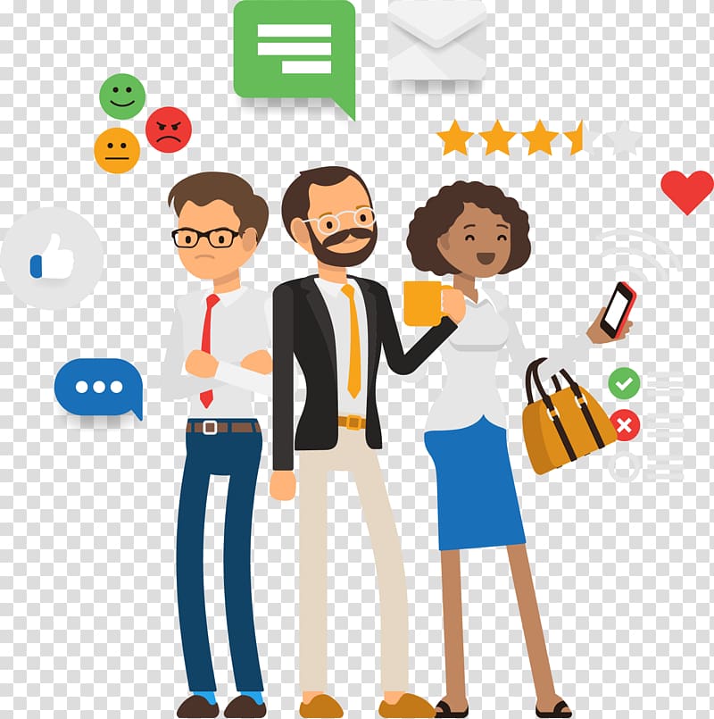 Online chat Conversation Social media Customer experience, the customer out of the shop transparent background PNG clipart