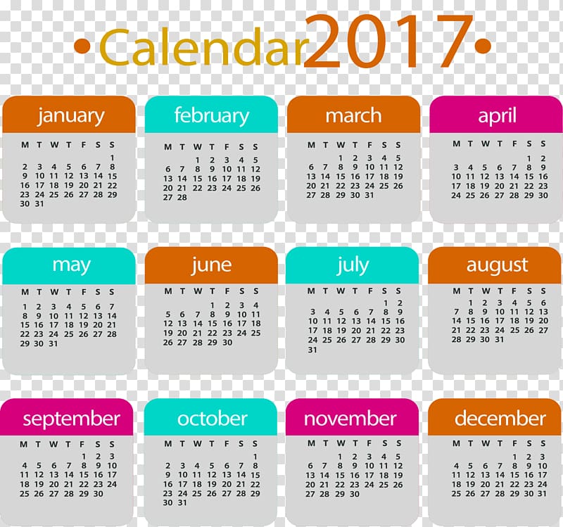 Calendar Grey Google s, Grey Business 2017 calendar transparent background PNG clipart
