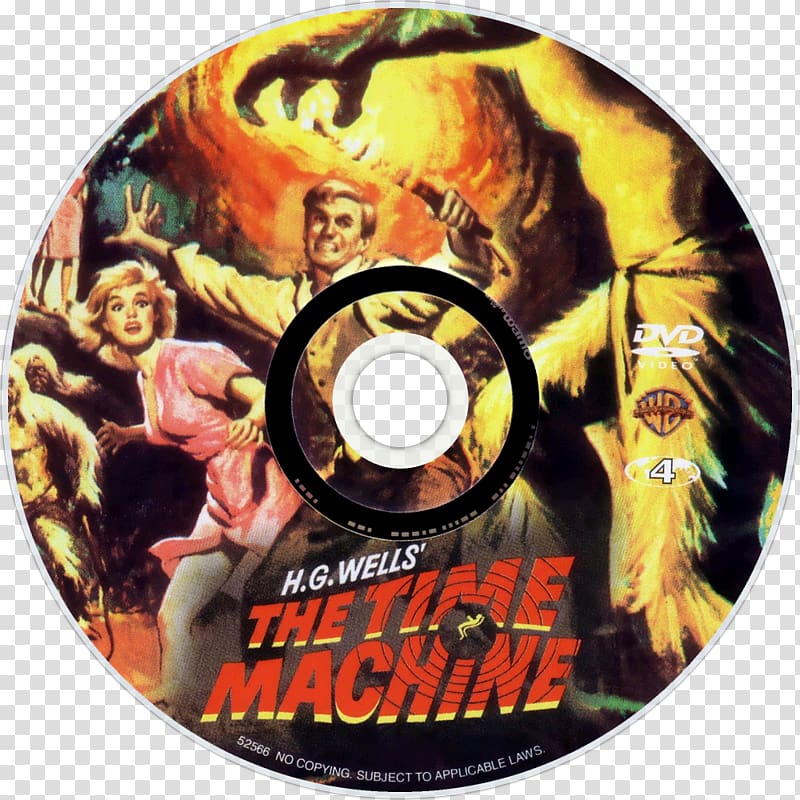 The Time Machine DVD Time travel Film, movie time transparent background PNG clipart