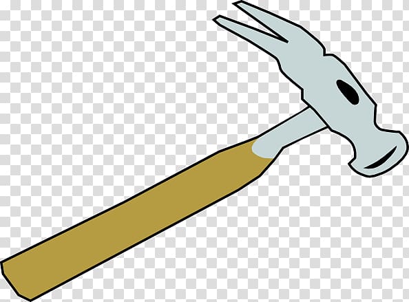 Sledgehammer Tool , Hammer transparent background PNG clipart
